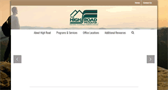 Desktop Screenshot of highroadprogram.org